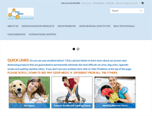 Tablet Screenshot of odormedic.com